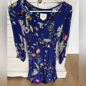 Anthropologie Maeve Mini Dress, XXSP